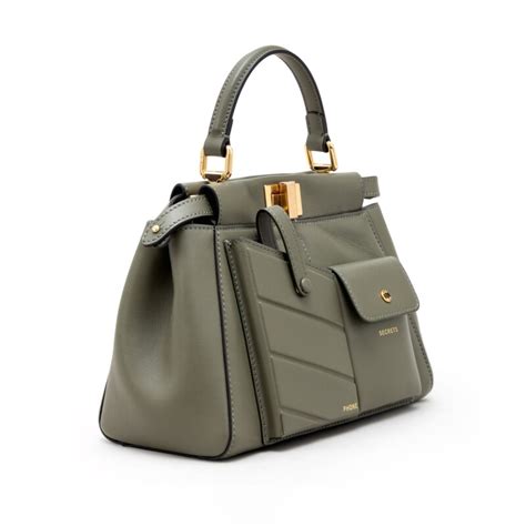 mini fendi peekaboo|Fendi nappa mini peekaboo.